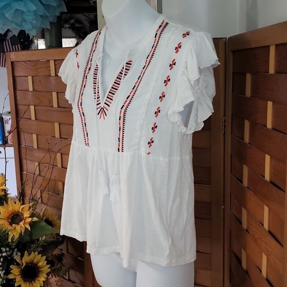 Lucky Brand blouse 👚 - Picture 3 of 12